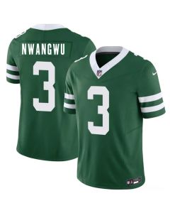 Men's New York Jets #3 Kene Nwangwu Green 2026 F.U.S.E. Vapor Untouchable Limited Stitched Jersey