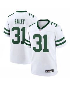 Men's New York Jets #31 David Bailey White 2026 NFL Draft Game Jersey (White)