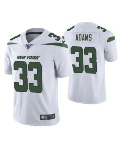 Men's New York Jets #33 Jamal Adams White 2019 100th Season Vapor Untouchable Limited Stitched NFL Jersey