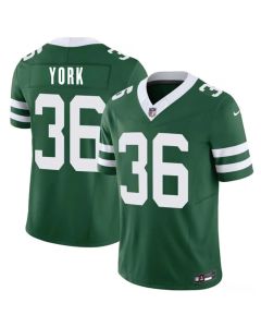 Men's New York Jets #36 Cade York Green 2026 F.U.S.E. Vapor Untouchable Limited Stitched Jersey