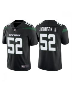 Men's New York Jets #52 Jermaine Johnson II 2022 Black Vapor Untouchable Limited Stitched Jersey