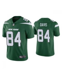 Men's New York Jets #84 Corey Davis 2021 Green Vapor Untouchable Limited Stitched Jersey