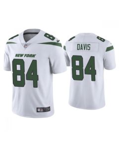 Men's New York Jets #84 Corey Davis 2021 White Vapor Untouchable Limited Stitched Jersey