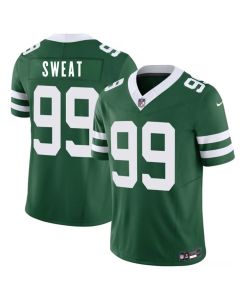 Men's New York Jets #99 T'Vondre Sweat Green 2026 F.U.S.E. Vapor Untouchable Limited Stitched Jersey