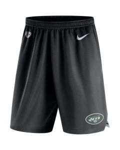 Men's New York Jets Black Knit Performance Shorts