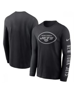 Men's New York Jets Black Long Sleeve T-Shirt