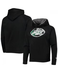 Men's New York Jets Black Pullover Hoodie