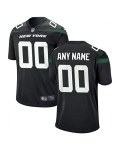 Men's New York Jets Customized 2019 Black Vapor Untouchable NFL Stitched Limited Jersey