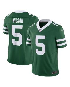 Men's New York Jets Garrett Wilson Legacy Green Vapor F.U.S.E. Limited Jersey (Green)