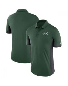 Men's New York Jets Green Evergreen Polo