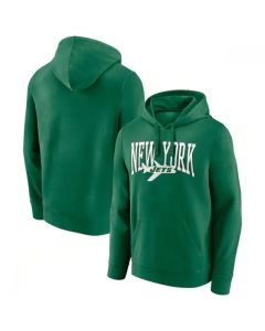 Men's New York Jets Green Gridiron Classics Campus Standard Pullover Hoodie