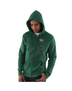 Men's New York Jets Green Hook and Ladder Full-Zip NFL Hoodie