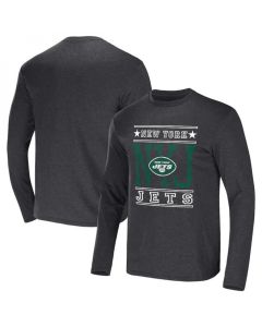 Men's New York Jets Heathered Charcoal x Darius Rucker Collection Long Sleeve T-Shirt