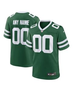 Men's New York Jets Legacy Green Game Custom Jersey