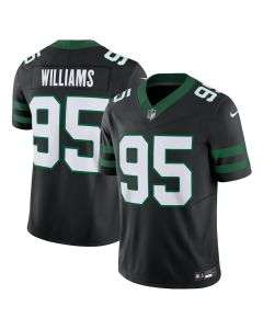 Men's New York Jets Quinnen Williams Legacy Black Alternate Vapor F.U.S.E. Limited Jersey