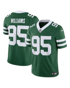Men's New York Jets Quinnen Williams Legacy Green Vapor F.U.S.E. Limited Jersey (Green)