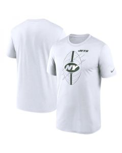 Men's New York Jets White Legend Icon Performance T-Shirt