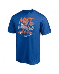 Men's New York Knicks 2021 Blue T-Shirt