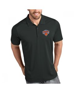 Men's New York Knicks Antigua Black Legacy Pique Polo