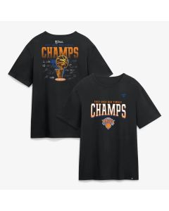 Men's New York Knicks Black 2026 NBA Finals Champions Big & Tall Roster T-Shirt (Black)