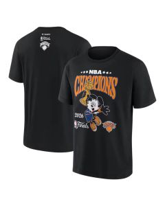 Men's New York Knicks Black Verdy x 2026 NBA Championship Collaboration T-Shirt