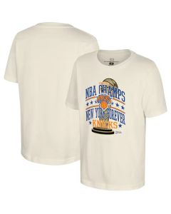 Men's New York Knicks Natural 2026 NBA Finals Champions No Regrets T-Shirt (2026)