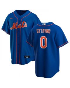 Men's New York Mets #0 Adam Ottavino Royal Cool Base Stitched Jersey