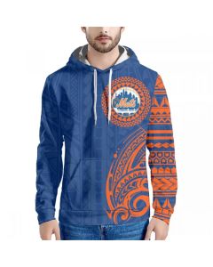 Men's New York Mets Blue Hoodie