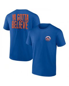 Men's New York Mets Blue Iconic Bring It T-Shirt