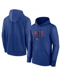 Men's New York Mets Royal Pregame Performance Pullover Hoodie