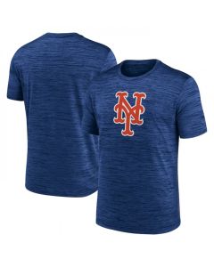 Men's New York Mets Royal Team Logo Velocity Performance T-Shirt