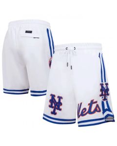 Men's New York Mets White Shorts