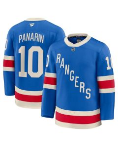 Men's New York Rangers #10 Artemi Panarin Blue Centennial Premium Jersey