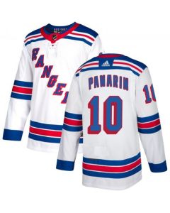 Men's New York Rangers #10 Artemi Panarin White Stitched NHL Jersey