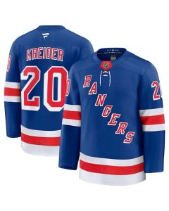Men's New York Rangers #20 Chris Kreider Royal 2024-25 Home Stitched Jersey