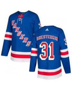 Men's New York Rangers #31 Igor Shesterkin Blue Home Stitched Jersey