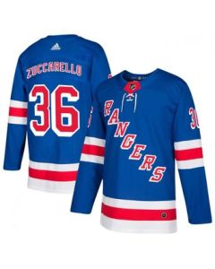 Men's New York Rangers #36 Mats Zuccarello Royal Blue Stitched NHL Jersey