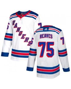 Men's New York Rangers #75 Ryan Reaves White Stitched Jersey