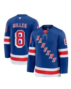 Men's New York Rangers #8 J.T. Miller Royal 2024-25 Home Stitched Hockey Jersey