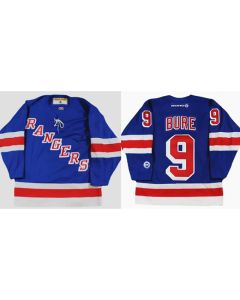 Men's New York Rangers #9 Pavel Bure Blue Stitched Jersey
