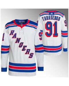 Men's New York Rangers #91 Vladimir Tarasenko White Stitched Jersey