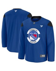 Men's New York Rangers Royal 2024-25 Team Practice Stitched Hockey Jersey