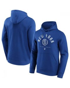 Men's New York Rangers Royal College Stamp Hoodie