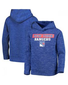 Men's New York Rangers Royal Logo Scuba Pullover Hoodie