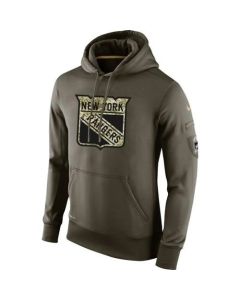 Men's New York Rangers Salute To Service NHL Hoodie