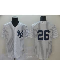 Men's New York Yankees #26 DJ LeMahieu White Cool Base Stitched MLB Jersey (Style 2)