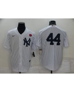 Men's New York Yankees #44 Reggie Jackson White Cool Base Stitched Baseball Jersey (Style 2)