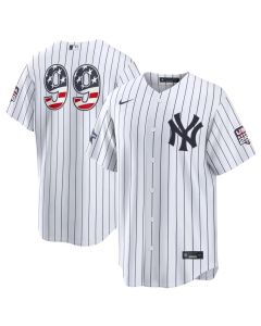 Men's New York Yankees #99 Aaron Judge Nike White 2026 All-Star Edition Stars & Stripes Stadium Jersey (White)