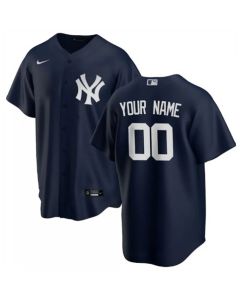 Men's New York Yankees Customized Stitched MLB Jersey (Style 2)