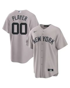 Men's New York Yankees Gray 2025 MLB All-Star Game Away Custom Replica Jersey (Gray)